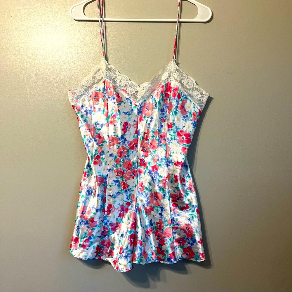 Vintage Sedu sleep wear nighty 1980’s/90’s one piece intimates Large 8/10